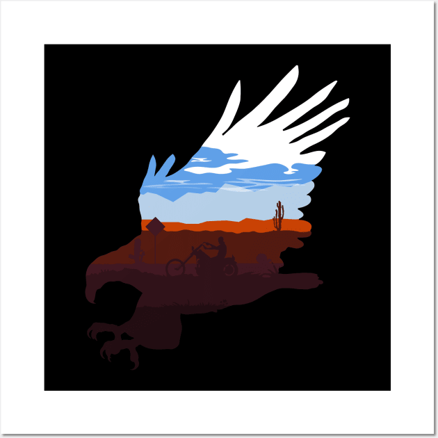 Eagle Highway Wall Art by LordNeckbeard